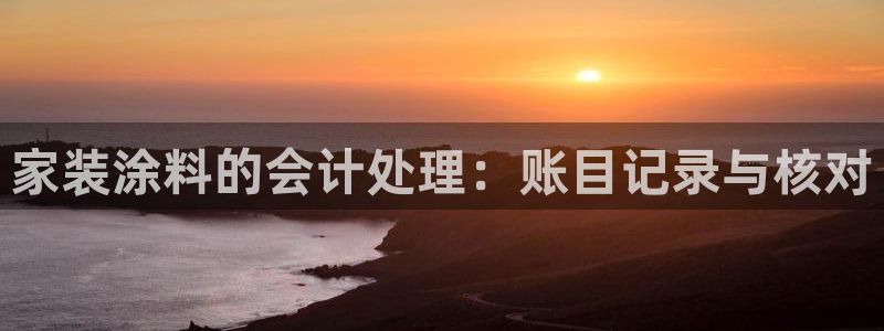 江苏和记数码科技有限公司：家装涂料的会计处理：账目记录与核对