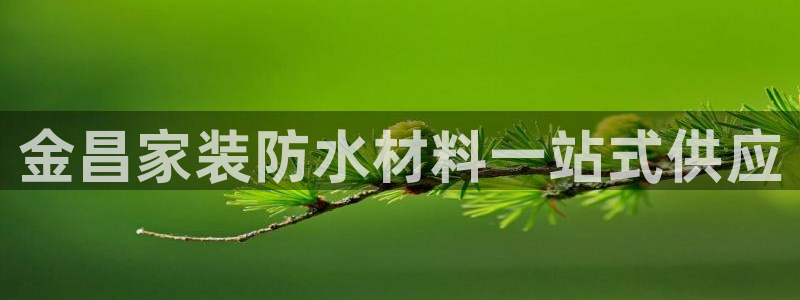 和记h88最新客户端下载：金昌家装防水材料一站式供应