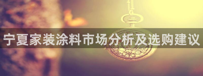 和记官网官方网站：宁夏家装涂料市场分析及选购建议