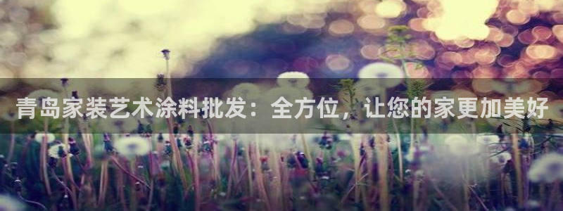 江苏和记餐饮有限公司：青岛家装艺术涂料批发：全方位，让您的家更加美好